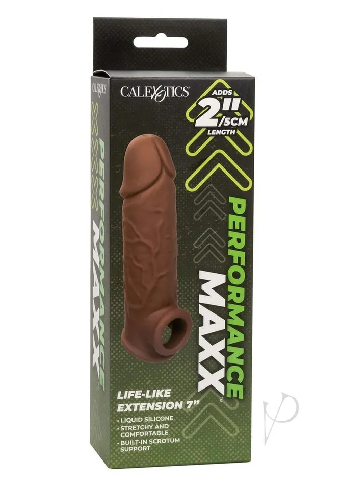 Male Sex Toys Performance Maxx Performance Maxx LifeLike Extension 7in Chocolate Male Sex Toys Performance Maxx Performance Maxx LifeLike Extension 7in Chocolate