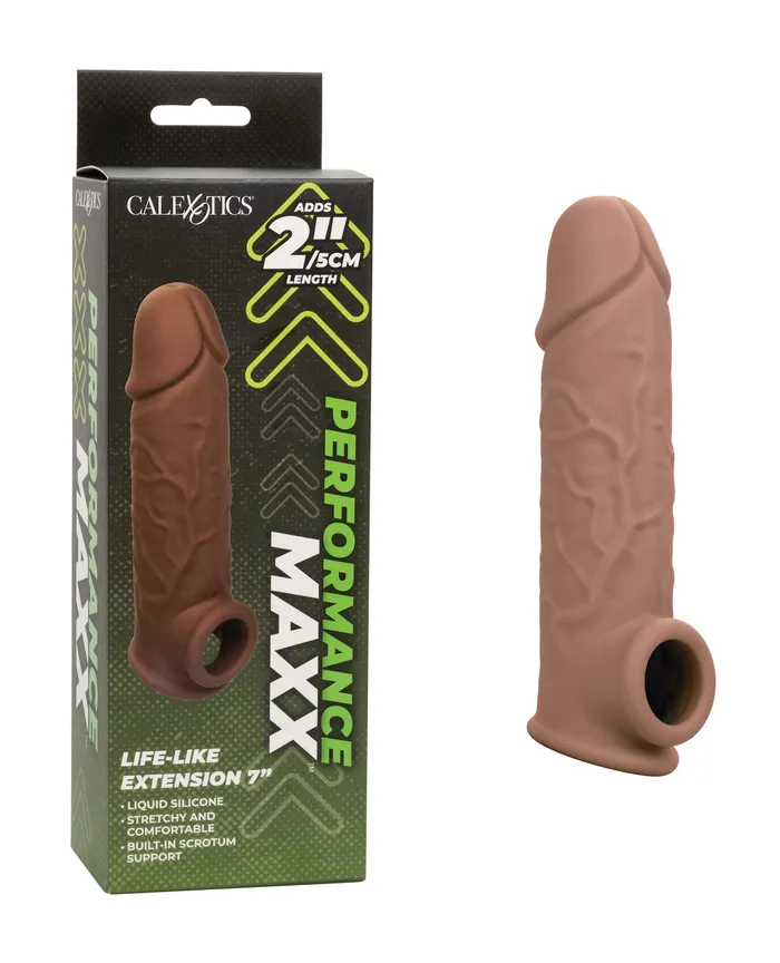 Male Sex Toys Performance Maxx Performance Maxx LifeLike Extension 7in Chocolate Male Sex Toys Performance Maxx Performance Maxx LifeLike Extension 7in Chocolate