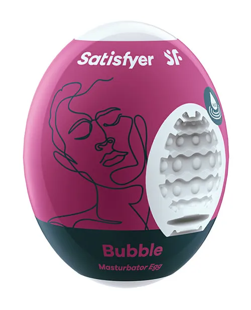 Male Sex Toys Satisfyer Satisfyer Masturbator Egg Bubble Violet