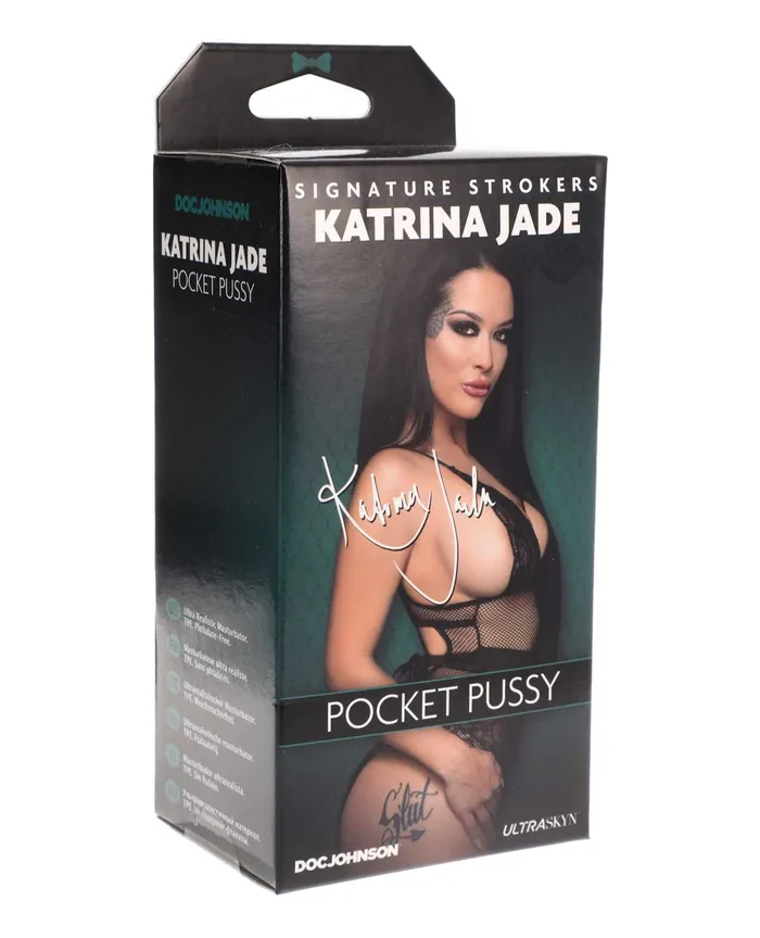 Male Sex Toys Signature Strokers Signature Strokers Katrina Jade Ultraskyn Pocket Masturbator Pussy Vanilla