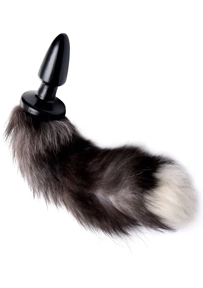 Male Sex Toys Tailz Fox Tail Anal Plug Gray Tailz