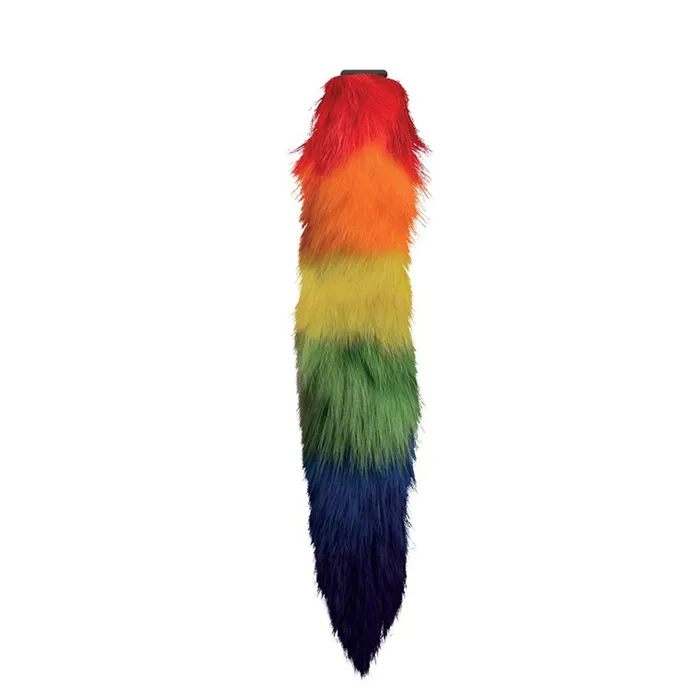 Male Sex Toys Tailz Small Anal Plug with Interchangeable Fox Tail