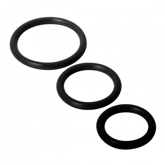 Male Sex Toys Trinity Vibes Trinity Silicone Cock Rings