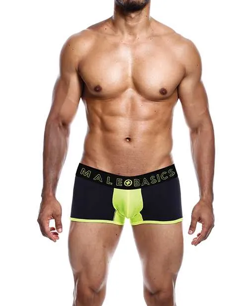 Malebasics Male Sex Toys Male Basics Neon Trunk Yellow MD