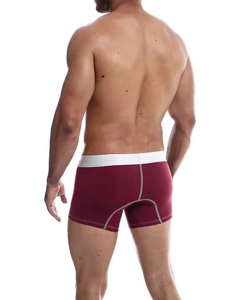 Malebasics Male Sex Toys Male Basics Performance Boxer Burgundy SM Malebasics Male Sex Toys Male Basics Performance Boxer Burgundy SM