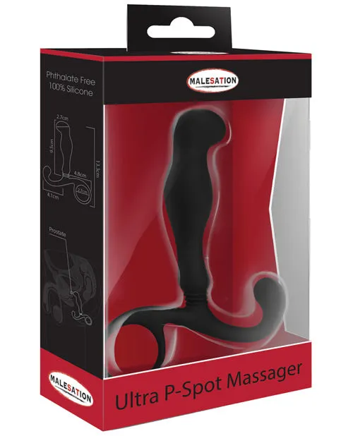 Malesation Anal MALESATION Ultra P Spot Massager Black