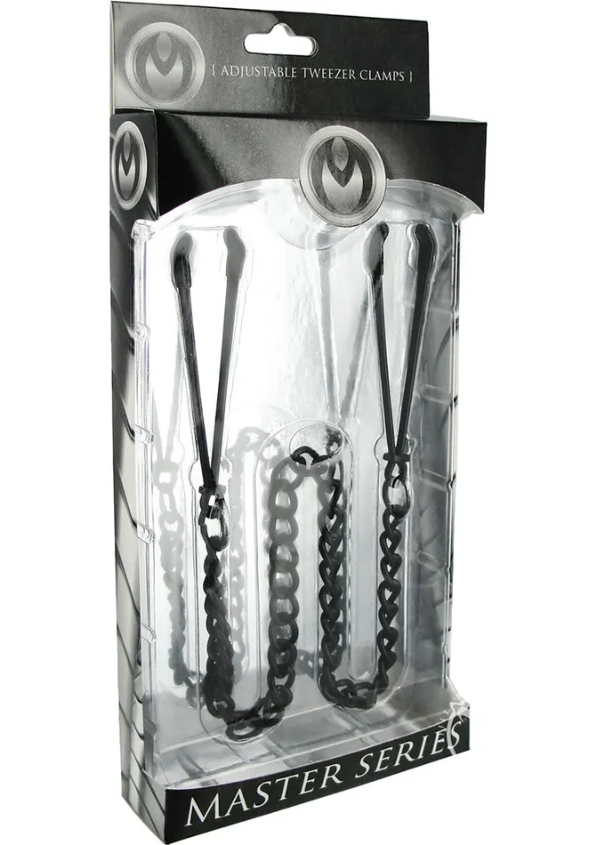 Master Series Anal Master Series Reign Noir Tweezer Style Nipple Vice Black Master Series Anal Master Series Reign Noir Tweezer Style Nipple Vice Black