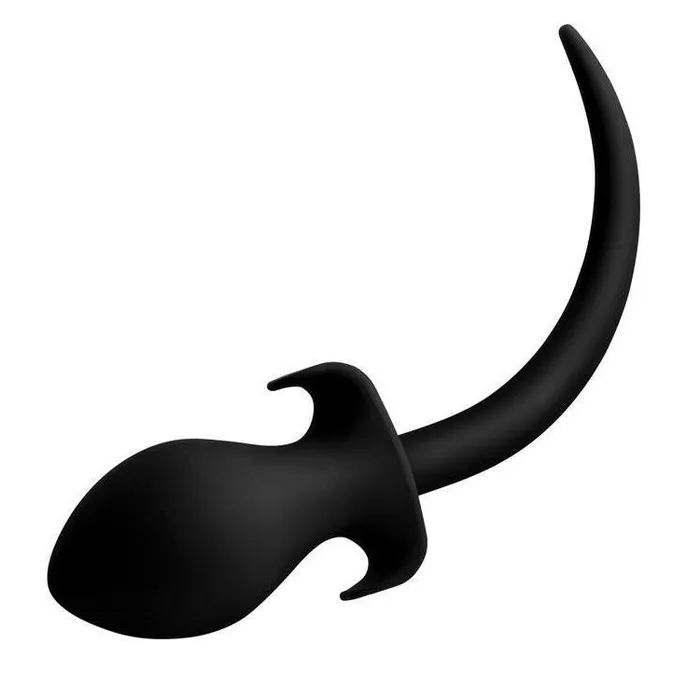 Master Series Anal Woof XL Silicone Puppy Tail Butt Plug