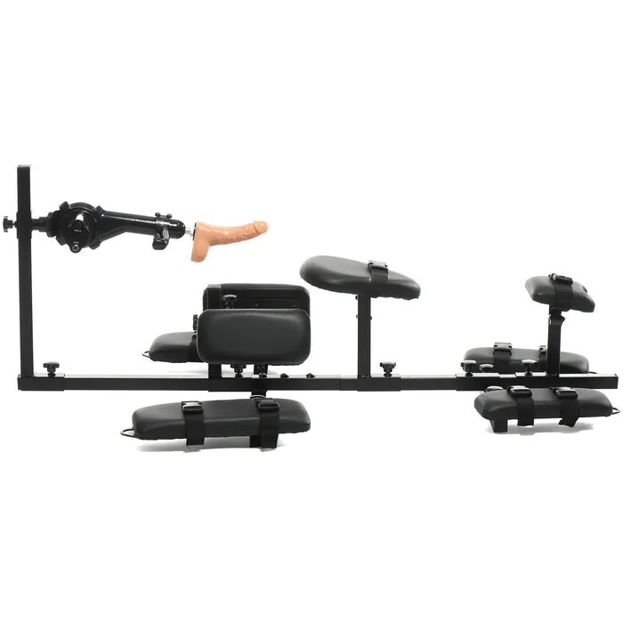 Master Series Female Sex Toys Subversion Deluxe Stockade with Sex Machine