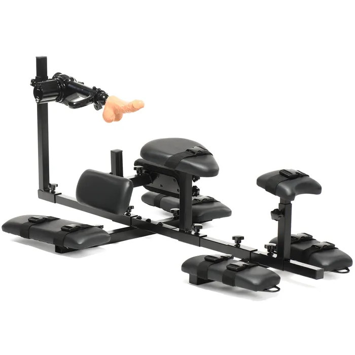 Master Series Female Sex Toys Subversion Deluxe Stockade with Sex Machine