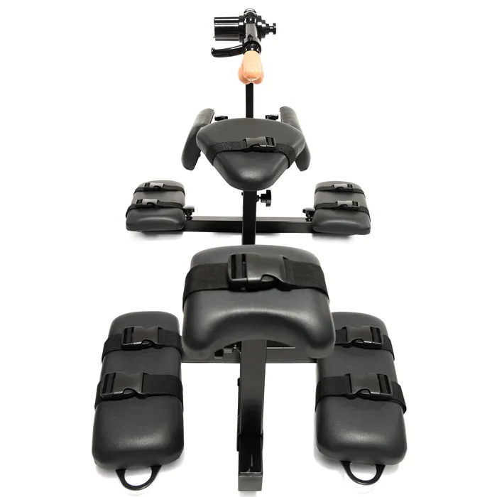 Master Series Female Sex Toys Subversion Deluxe Stockade with Sex Machine