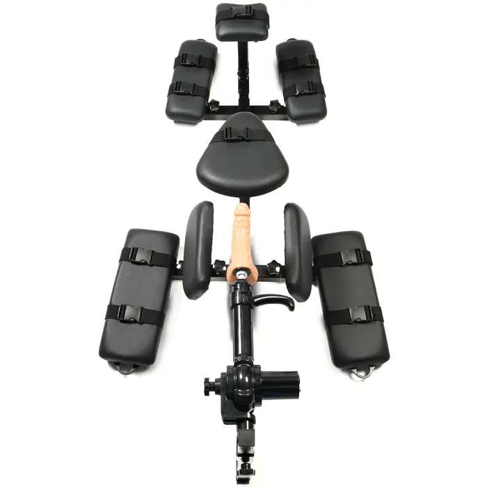 Master Series Female Sex Toys Subversion Deluxe Stockade with Sex Machine