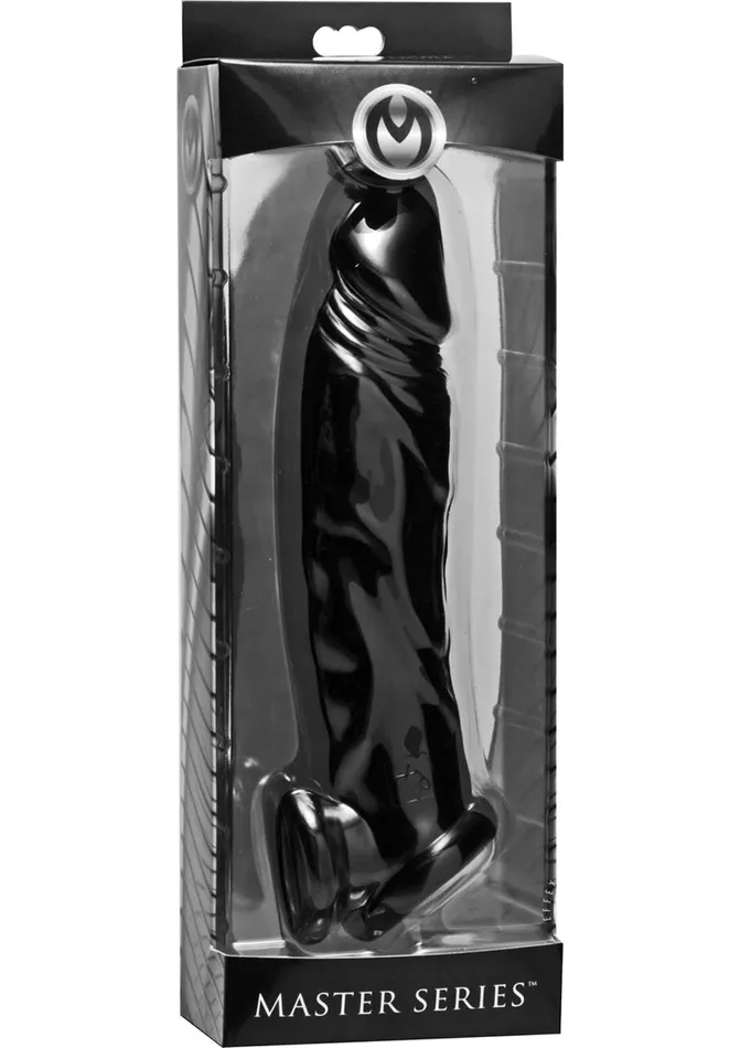 Master Series Fuk Tool Penis Sheath and Ball Stretcher Black Master Series Male Sex Toys Master Series Fuk Tool Penis Sheath and Ball Stretcher Black Master Series Male Sex Toys