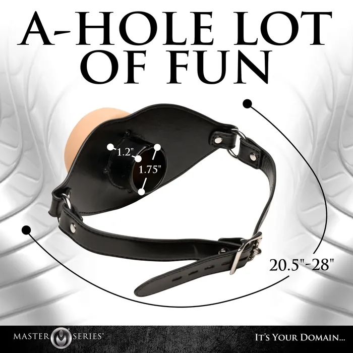 Master Series Male Sex Toys Ass Face Oral Sex Mouth Gag