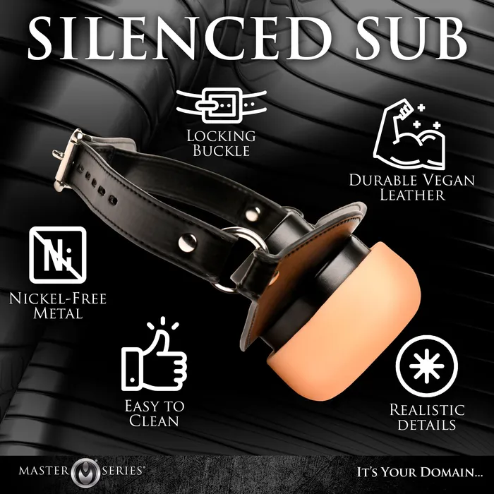 Master Series Male Sex Toys Ass Face Oral Sex Mouth Gag