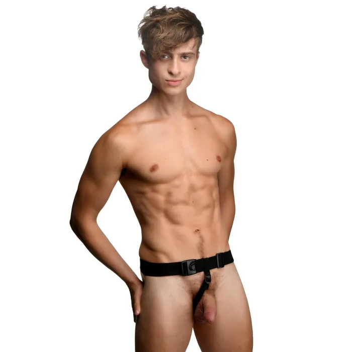 Master Series Male Sex Toys BumTastic Trainer Set Silicone 3 Piece Anal Plug Set with Harness