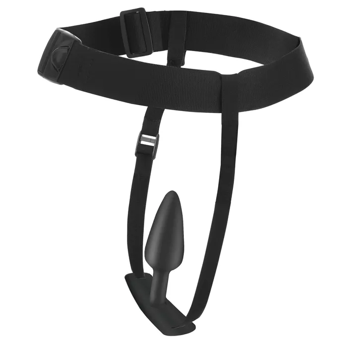 Master Series Male Sex Toys BumTastic Trainer Set Silicone 3 Piece Anal Plug Set with Harness