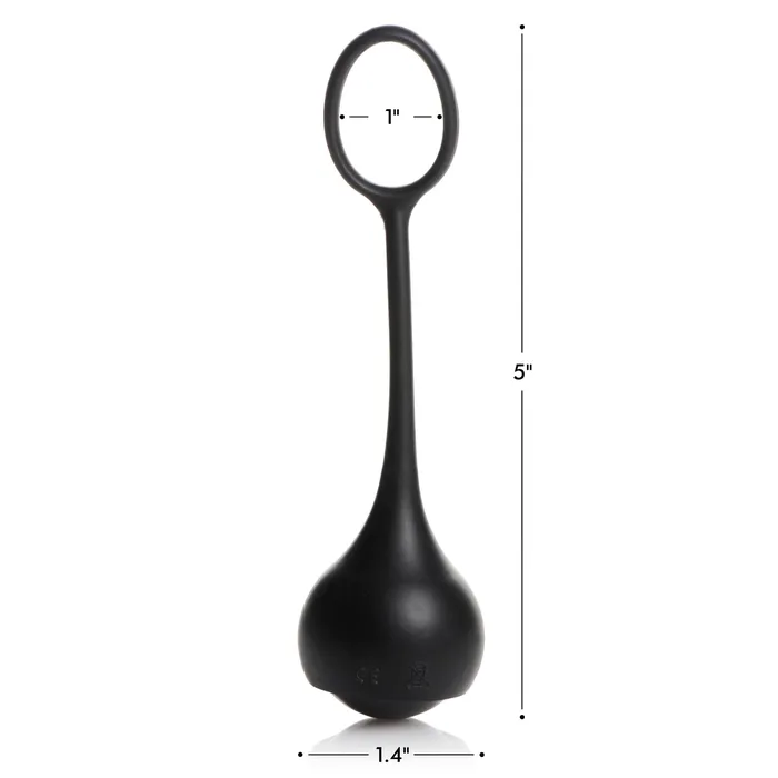 Master Series Male Sex Toys Cock Dangler Silicone Penis Strap with Weights