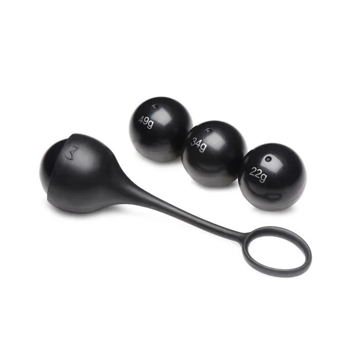 Master Series Male Sex Toys Cock Dangler Silicone Penis Strap with Weights