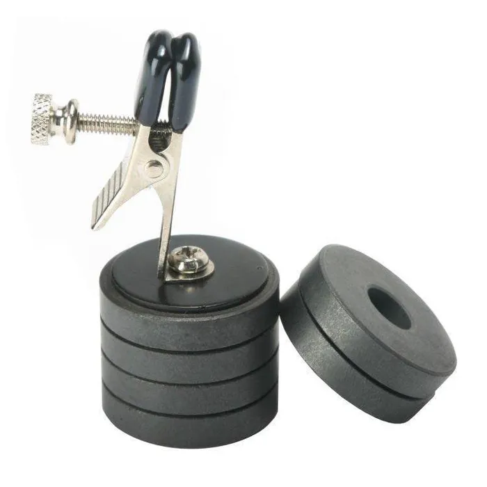 Master Series Nipple Clitoral Toys Nipple Clip WMagnet Weights