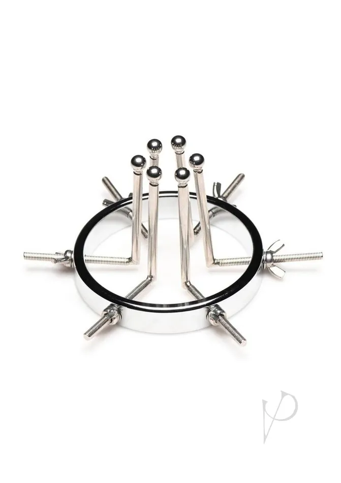 Master Series Oculus Stainless Steel Anal Explorer Master Series Male Sex Toys