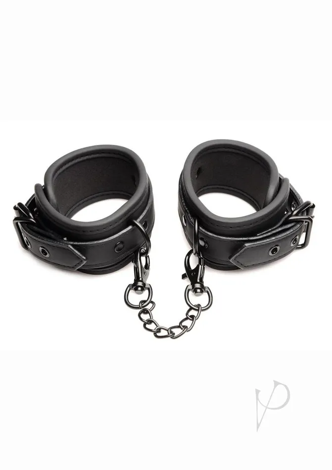 Master Series Restraints Master Series Kinky Comfort Wrist and Ankle Cuff Set Leather