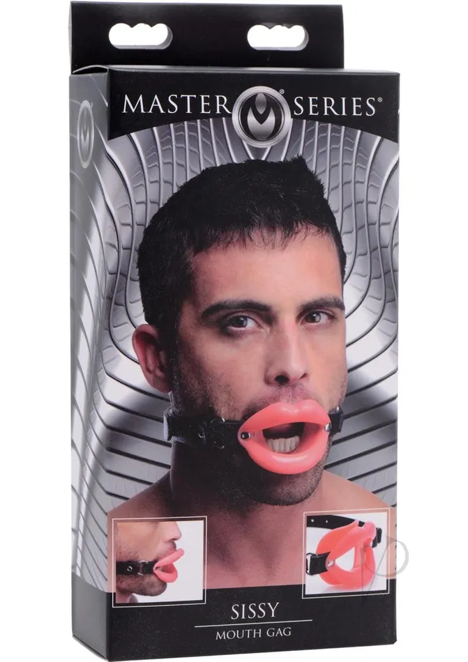 Master Series Sissy Mouth Gag Master Series Male Sex Toys