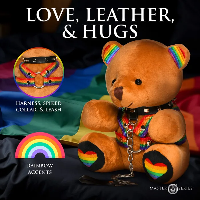 Master Series Vibrators Pride Bear