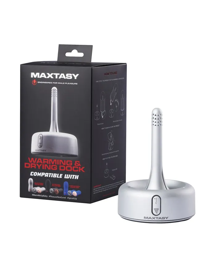 Maxtasy Warming Drying Dock Compatible wSuction Master Stroke Master Vibration Master Maxtasy Female Sex Toys Maxtasy Warming Drying Dock Compatible wSuction Master Stroke Master Vibration Master Maxtasy Female Sex Toys