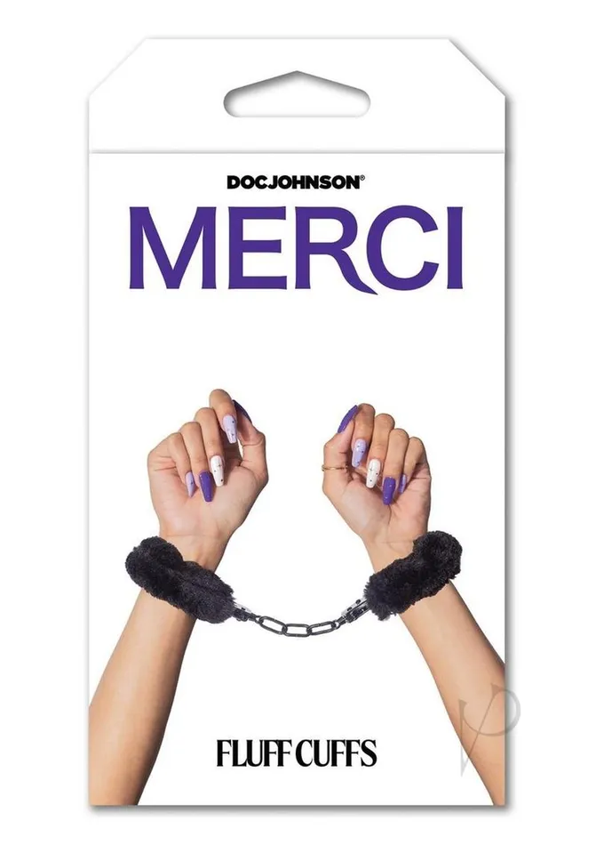 Merci Fluff Cuffs Black Merci Anal