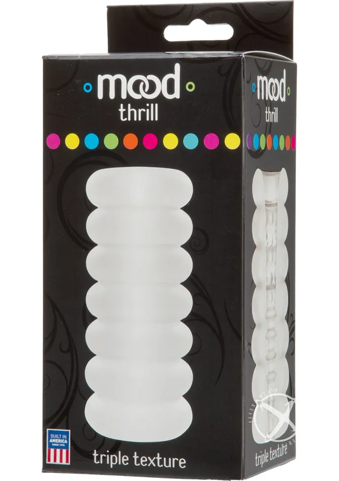 Mood Thrill Ultraskyn Masturbator Frost Mood Male Sex Toys