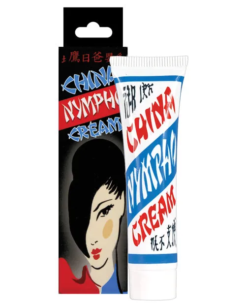 Nasstoys China Nympho Cream 05oz Vibrators Nasstoys China Nympho Cream 05oz Vibrators