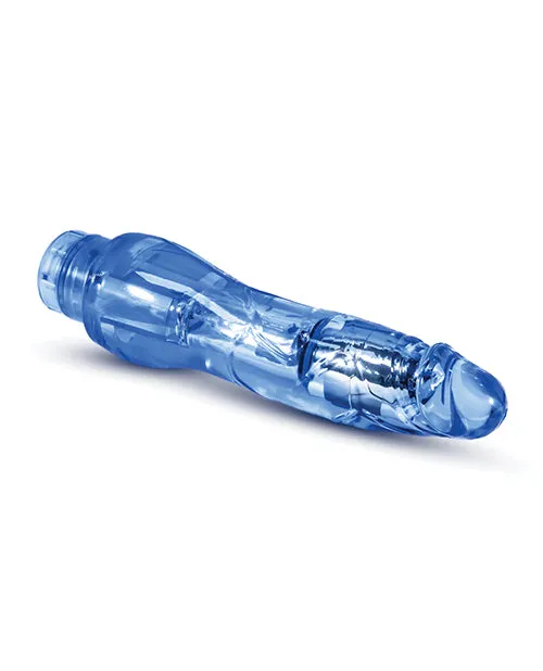 Naturally Yours Vibrators Naturally Yours Fantasy Vibrating Dildo 85in Blue Naturally Yours Vibrators Naturally Yours Fantasy Vibrating Dildo 85in Blue