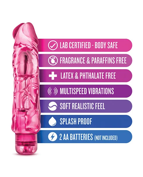 Naturally Yours Vibrators Naturally Yours Wild Ride Vibrating Dildo 9in Pink Naturally Yours Vibrators Naturally Yours Wild Ride Vibrating Dildo 9in Pink