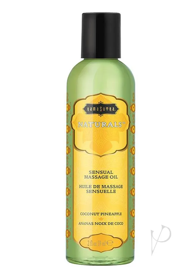 Naturals Massage Oil Couples Naturals Massage Oil CoconutPineapple 2oz