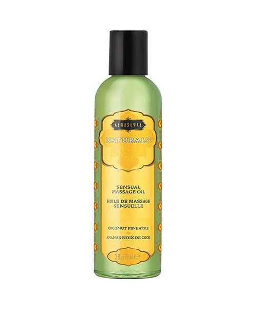 Naturals Massage Oil Couples Naturals Massage Oil CoconutPineapple 2oz