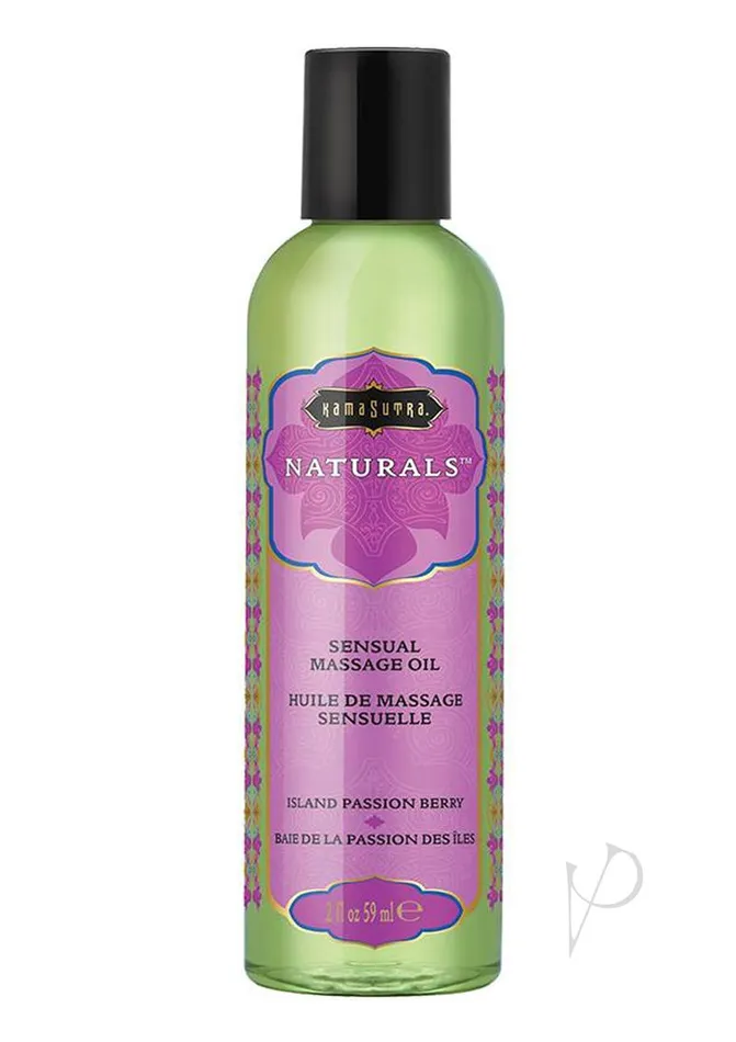Naturals Massage Oil Island Passion Berry 2oz Naturals Massage Oil Couples
