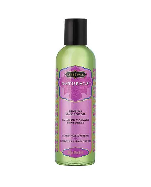 Naturals Massage Oil Island Passion Berry 2oz Naturals Massage Oil Couples