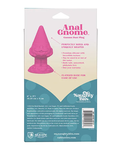Naughty Bits Anal Naughty Bits Anal Gnome Gnome Silicone Butt Plug Pink Naughty Bits Anal Naughty Bits Anal Gnome Gnome Silicone Butt Plug Pink