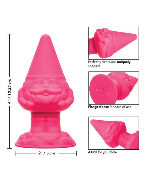 Naughty Bits Anal Naughty Bits Anal Gnome Gnome Silicone Butt Plug Pink Naughty Bits Anal Naughty Bits Anal Gnome Gnome Silicone Butt Plug Pink