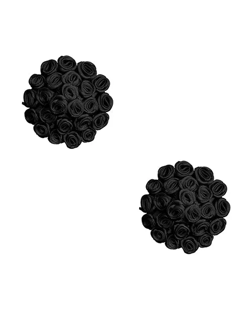 Neva Nude Anal Neva Nude Burlesque Nightfall Roses Reusable Silicone Pasties Black OS Neva Nude Anal Neva Nude Burlesque Nightfall Roses Reusable Silicone Pasties Black OS
