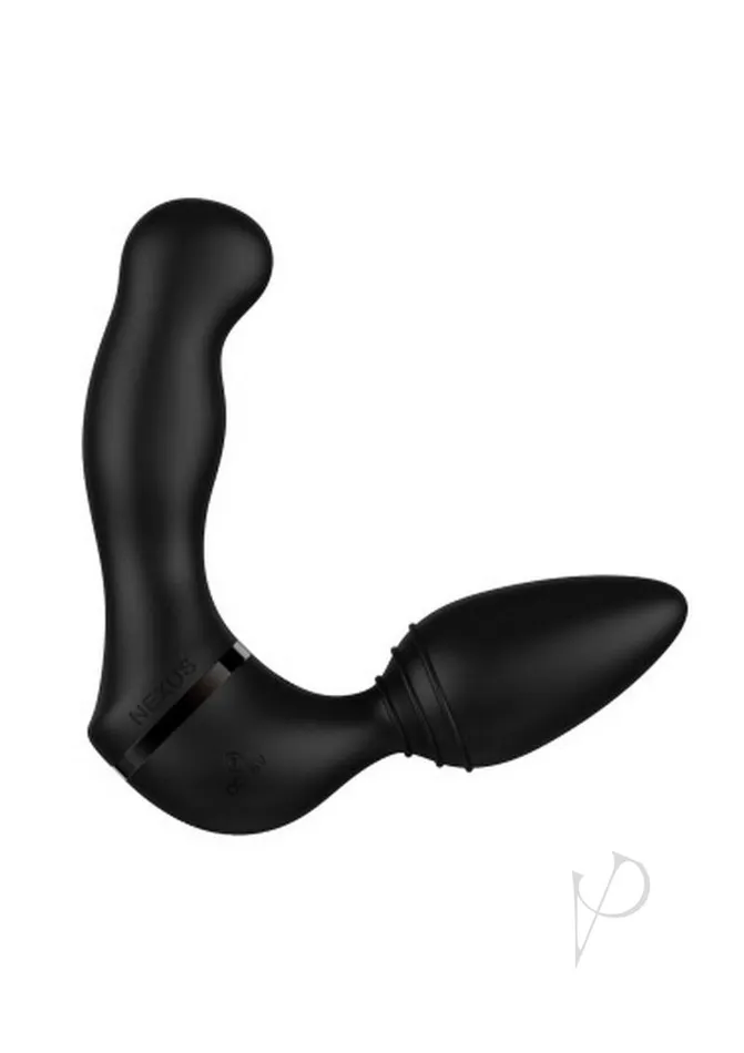 Nexus Female Sex Toys Nexus Revo Twist Rechargeable Silicone Rotating Dual Vibrator with Remote Control Black Nexus Female Sex Toys Nexus Revo Twist Rechargeable Silicone Rotating Dual Vibrator with Remote Control Black
