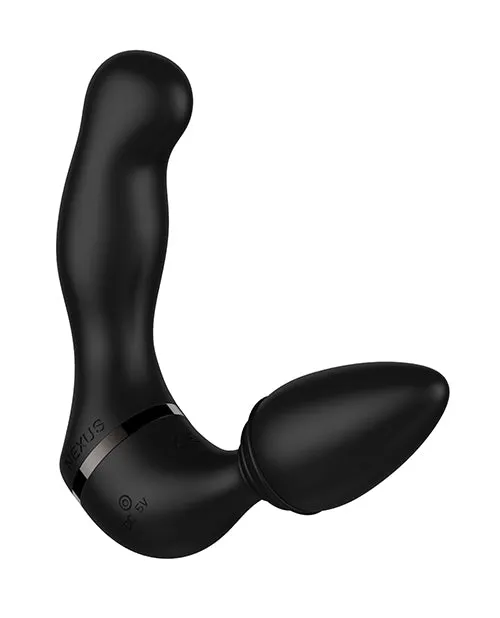 Nexus Female Sex Toys Nexus Revo Twist Rechargeable Silicone Rotating Dual Vibrator with Remote Control Black Nexus Female Sex Toys Nexus Revo Twist Rechargeable Silicone Rotating Dual Vibrator with Remote Control Black