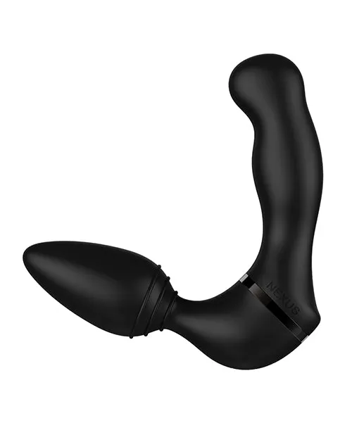 Nexus Female Sex Toys Nexus Revo Twist Rechargeable Silicone Rotating Dual Vibrator with Remote Control Black Nexus Female Sex Toys Nexus Revo Twist Rechargeable Silicone Rotating Dual Vibrator with Remote Control Black