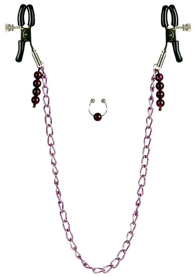Nipple Play Vibrators Nipple Play Purple Chain Nipple Clamps Purple Nipple Play Vibrators Nipple Play Purple Chain Nipple Clamps Purple