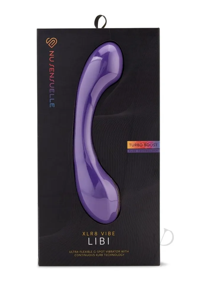 Nu Sensuelle Nu Sensuelle Libi Flexible Rechargeable Silicone GSpot Vibrator Deep Purple Vibrators Nu Sensuelle Nu Sensuelle Libi Flexible Rechargeable Silicone GSpot Vibrator Deep Purple Vibrators