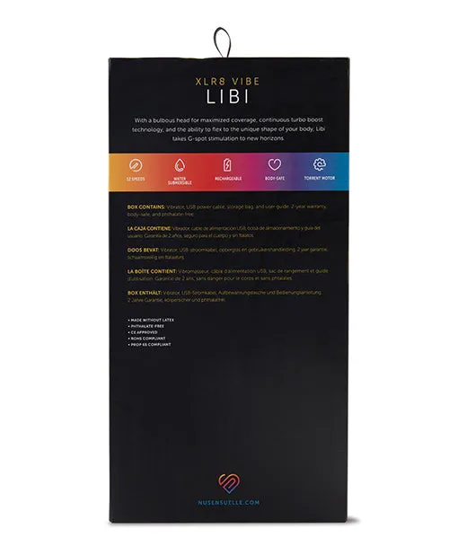 Nu Sensuelle Nu Sensuelle Libi Flexible Rechargeable Silicone GSpot Vibrator Deep Purple Vibrators Nu Sensuelle Nu Sensuelle Libi Flexible Rechargeable Silicone GSpot Vibrator Deep Purple Vibrators