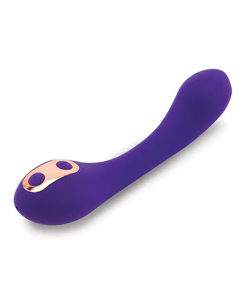 Nu Sensuelle Nu Sensuelle Libi Flexible Rechargeable Silicone GSpot Vibrator Deep Purple Vibrators Nu Sensuelle Nu Sensuelle Libi Flexible Rechargeable Silicone GSpot Vibrator Deep Purple Vibrators