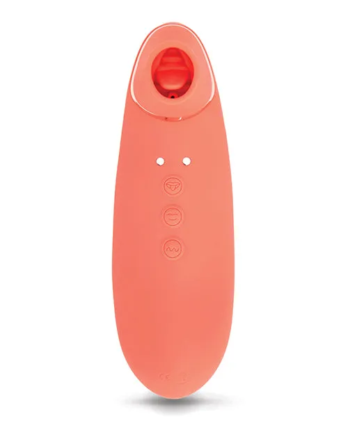 Nu Sensuelle Trinitii Triple Action Suction Flickering Silicone Tongue Coral Nu Sensuelle Vibrators Nu Sensuelle Trinitii Triple Action Suction Flickering Silicone Tongue Coral Nu Sensuelle Vibrators