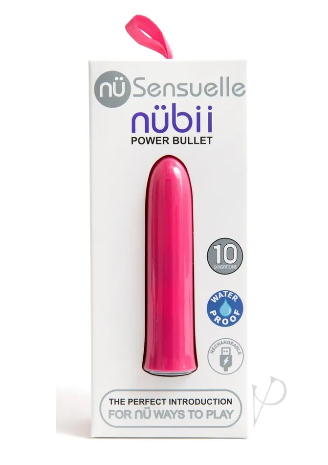 Nu Sensuelle Vibrators Sensuelle Nubii 15 Function Rechargeable Bullet Vibrator Blush Pink Nu Sensuelle Vibrators Sensuelle Nubii 15 Function Rechargeable Bullet Vibrator Blush Pink